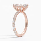 Elaris Three Row Pavé Ring