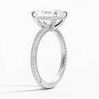 Radiant Three Row Pavé RIng
