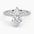 Elaris Three Row Pavé Ring