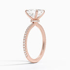 Zivella Asscher Setting Ring