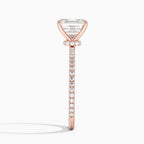 Zivella Asscher Setting Ring