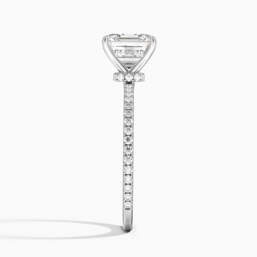Zivella Asscher Setting Ring
