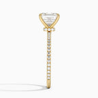 Zivella Asscher Setting Ring