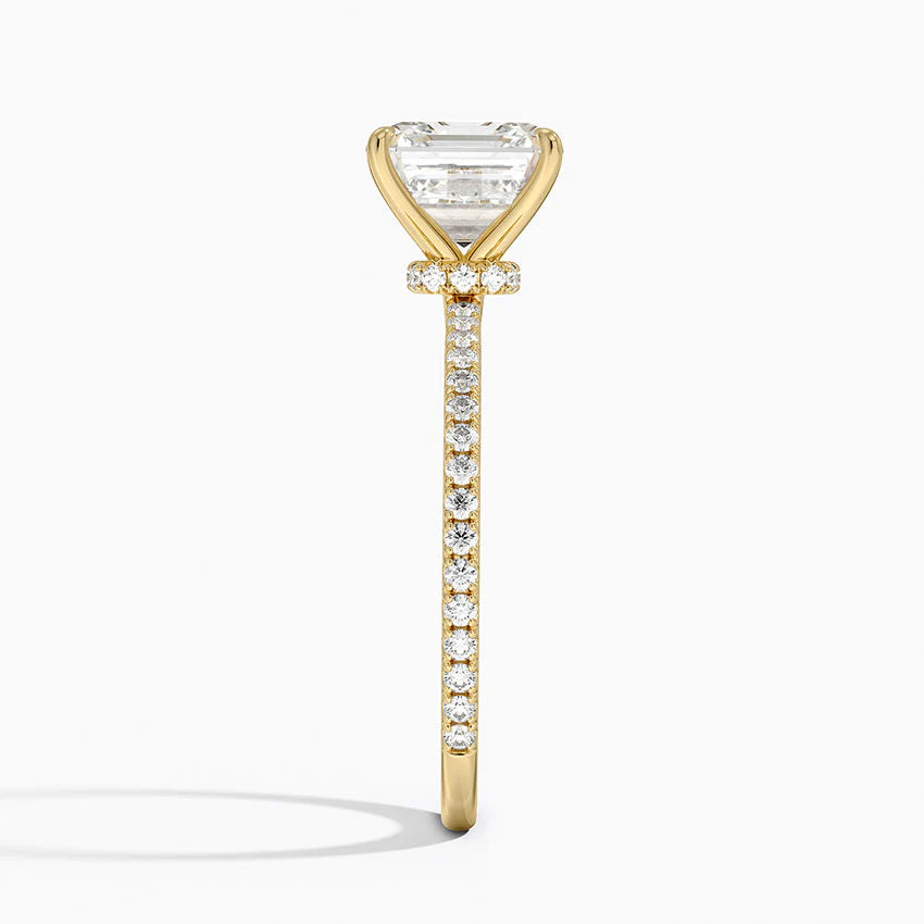 Zivella Asscher Setting Ring