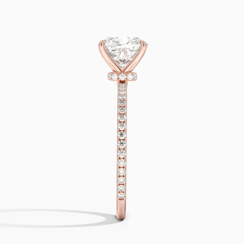 Zivella Cushion Setting Ring