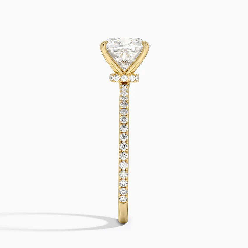 Zivella Cushion Setting Ring