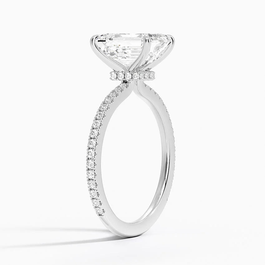 Zivella Emerald Setting Ring