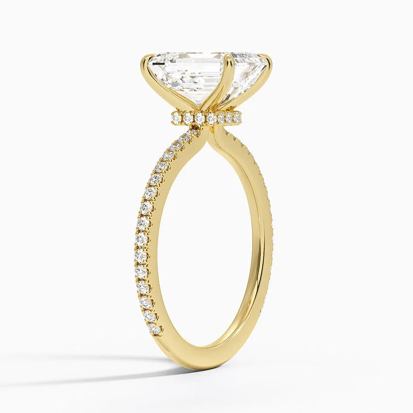 Zivella Emerald Setting Ring