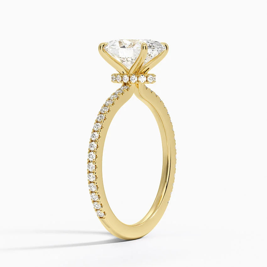 Zivella Oval Setting Ring