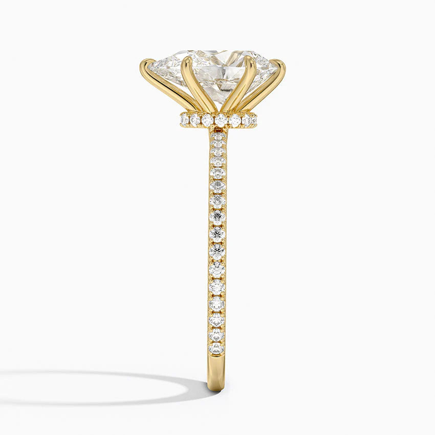 Zivella Pear Setting Ring