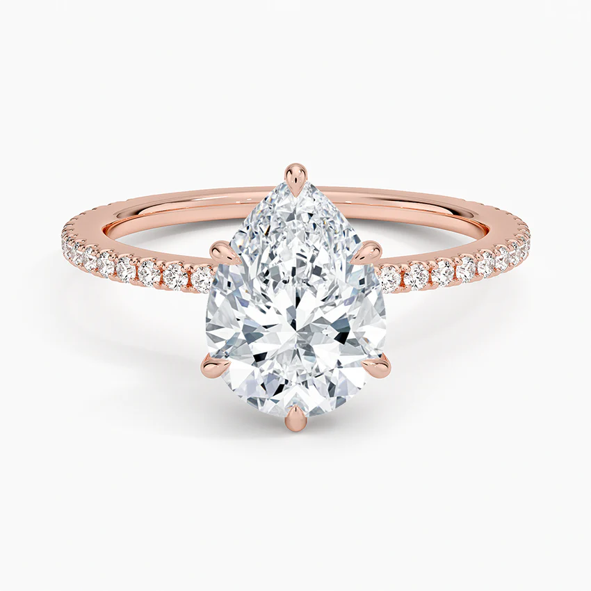 Zivella Pear Setting Ring