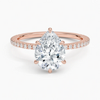 Zivella Pear Setting Ring