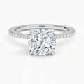 Zivella Cushion Setting Ring