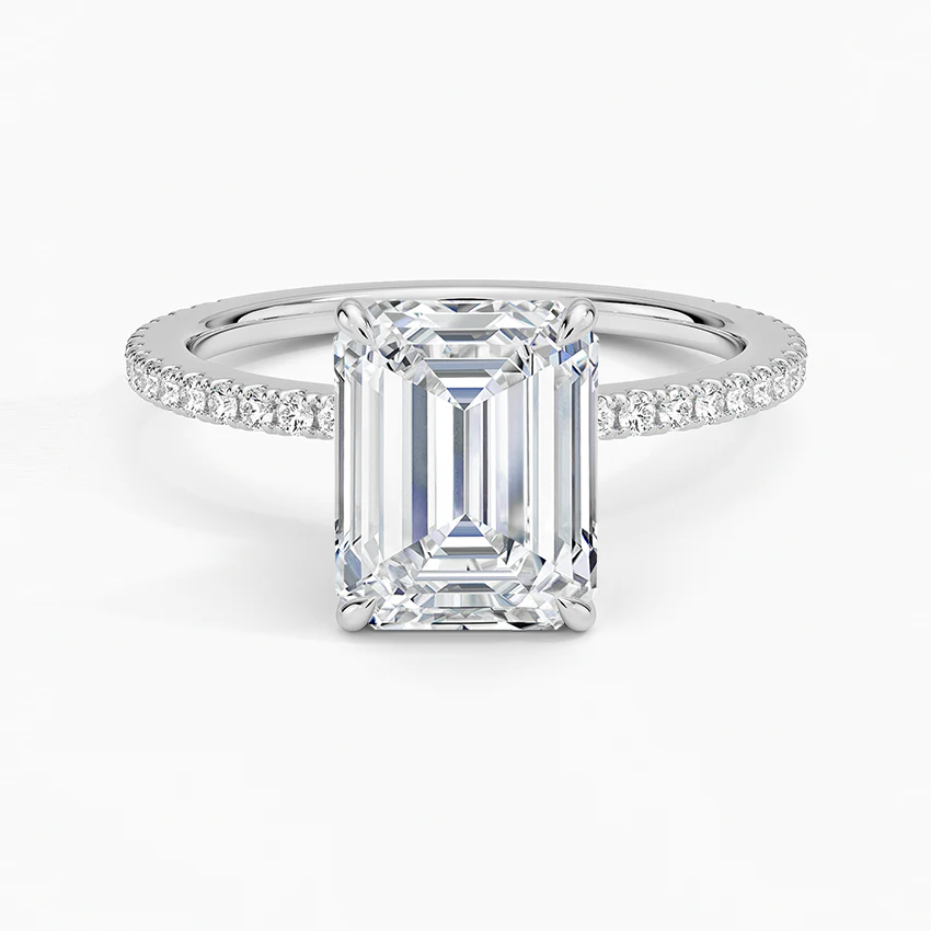Zivella Emerald Setting Ring
