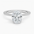 Zivella Oval Setting Ring