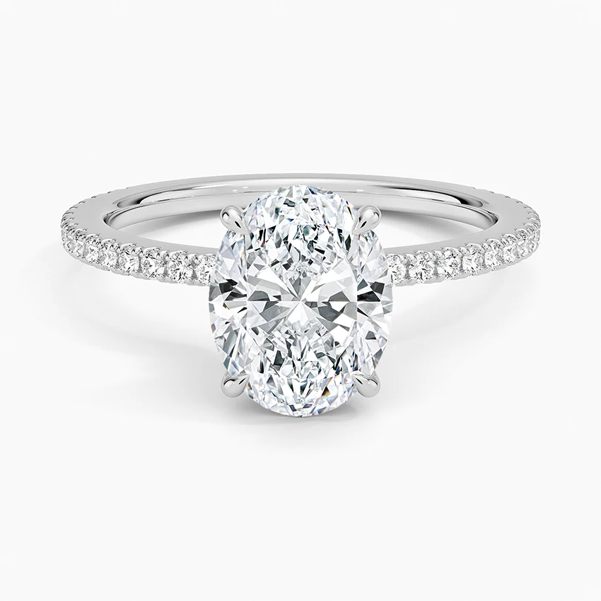 Zivella Oval Setting Ring
