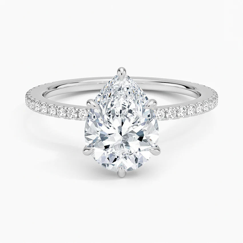 Zivella Pear Setting Ring