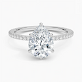 Zivella Pear Setting Ring