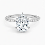 Zivella Pear Setting Ring
