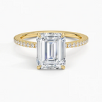 Zivella Emerald Setting Ring