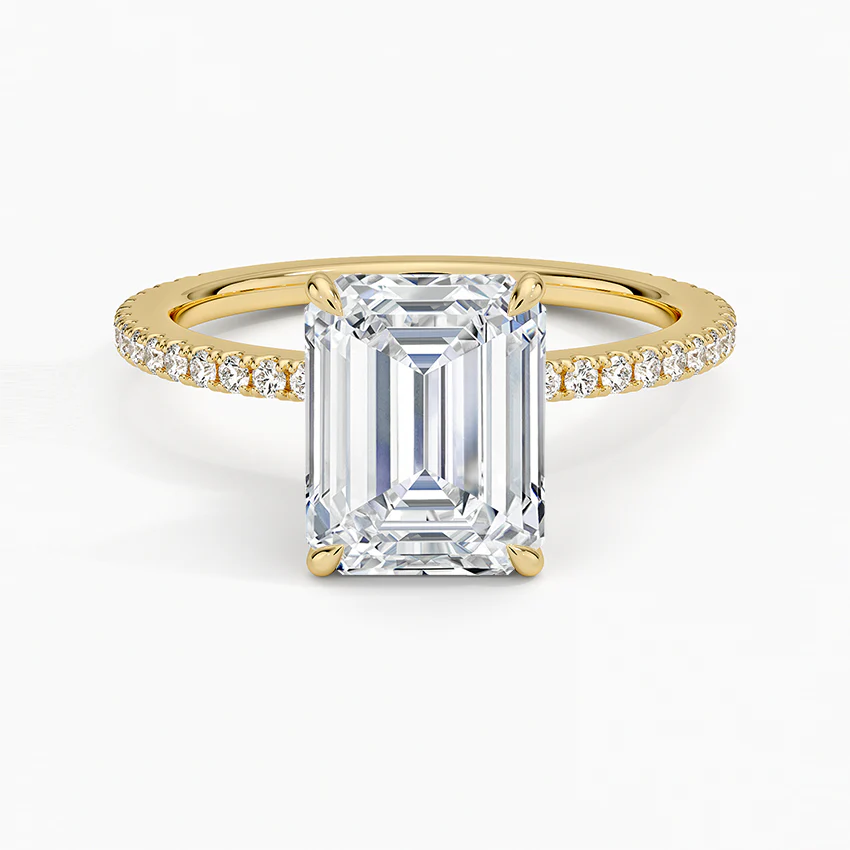 Zivella Emerald Setting Ring