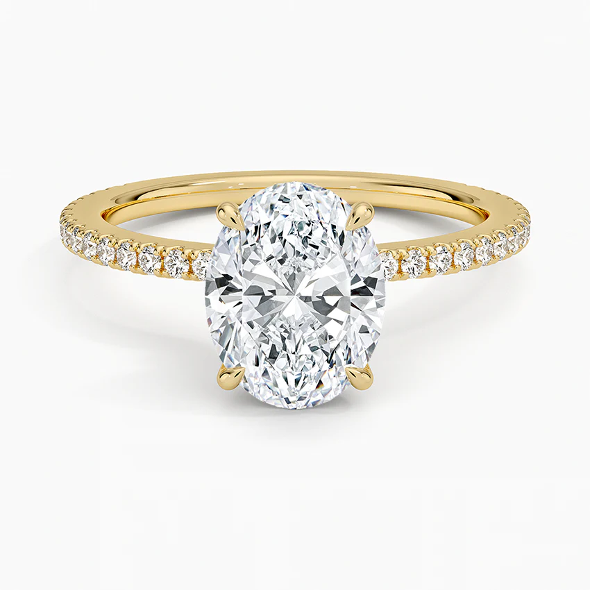 Zivella Oval Setting Ring