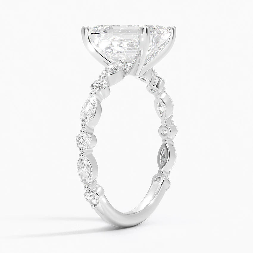 Mira Pear Setting Ring