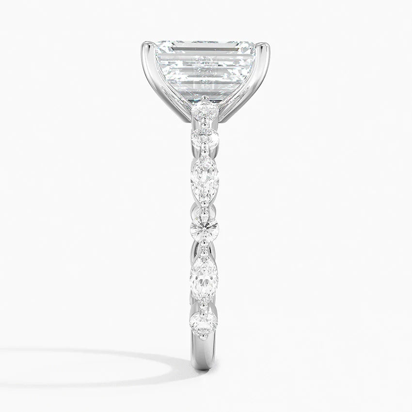 Mira Pear Setting Ring