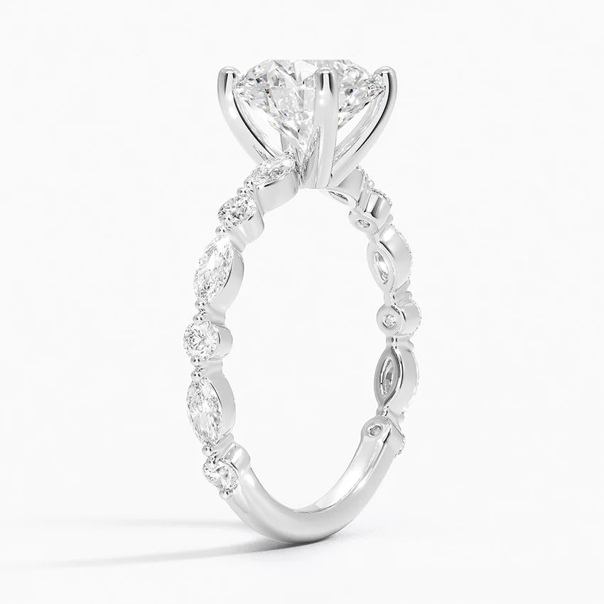 Mira Round Setting Ring