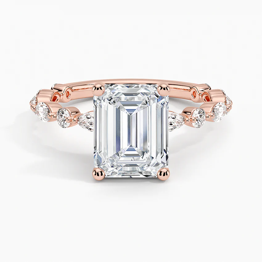 Mira Emerald Setting Ring