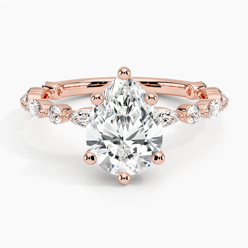 Mira Pear Setting Ring