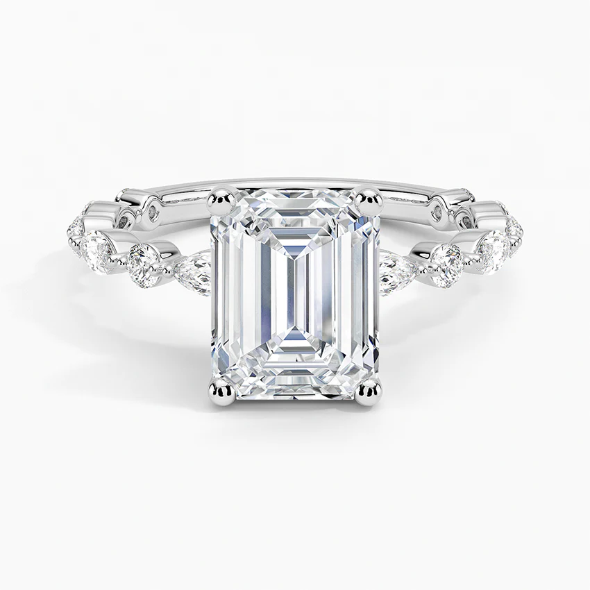 Mira Emerald Setting Ring