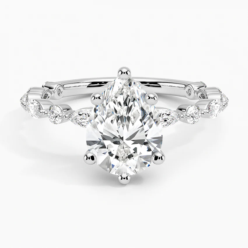 Mira Pear Setting Ring