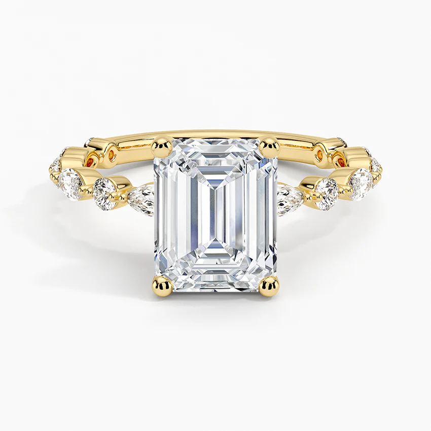 Mira Emerald Setting Ring
