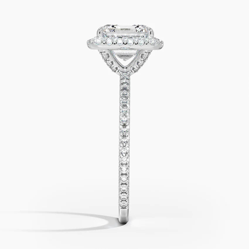 Valora Asscher Setting RIng