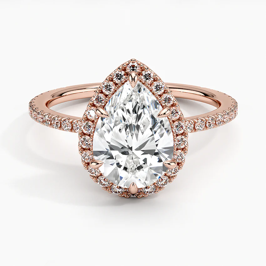 Valora Pear Setting Ring