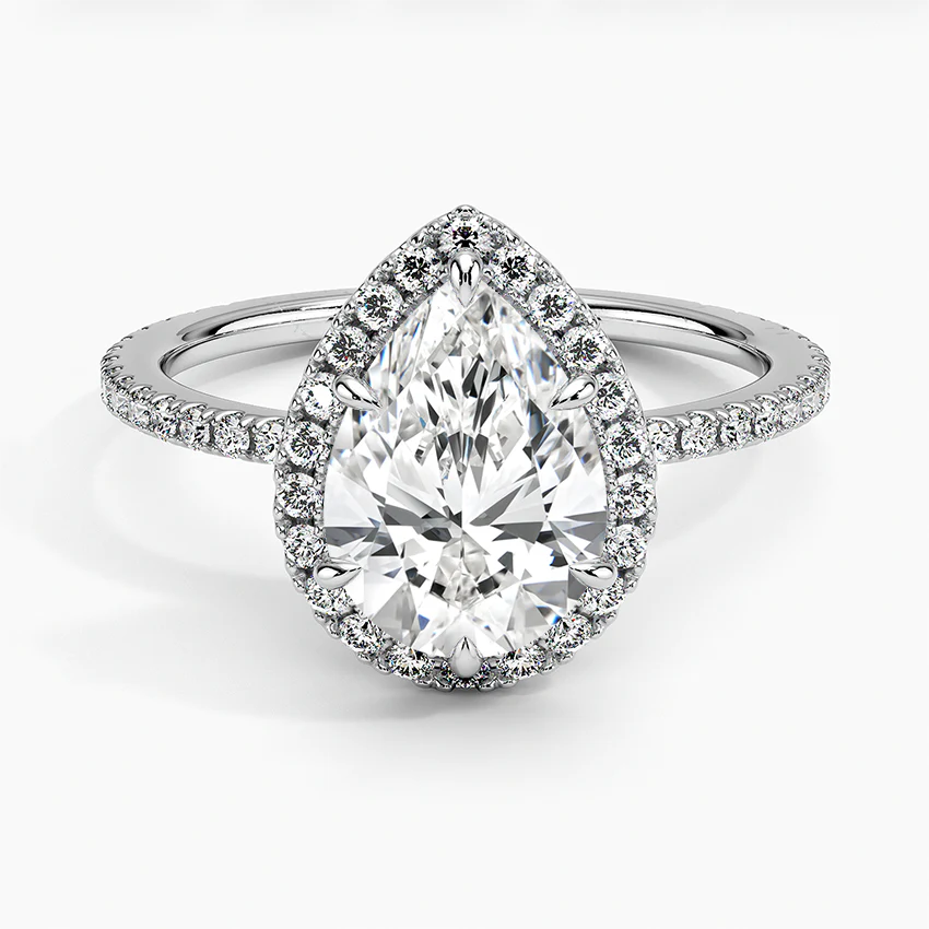 Valora Pear Setting Ring