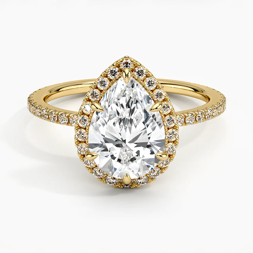 Valora Pear Setting Ring