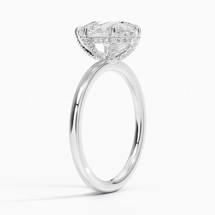 Roseline Pear Setting Ring