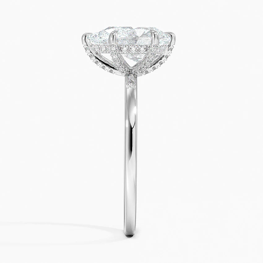Roseline Pear Setting Ring