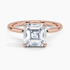 Roseline Asscher Setting Ring