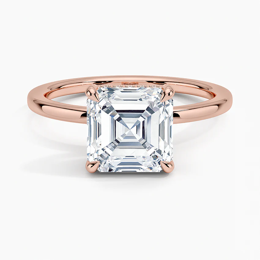 Roseline Asscher Setting Ring
