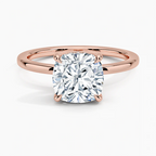 Roseline Cushion Setting Ring