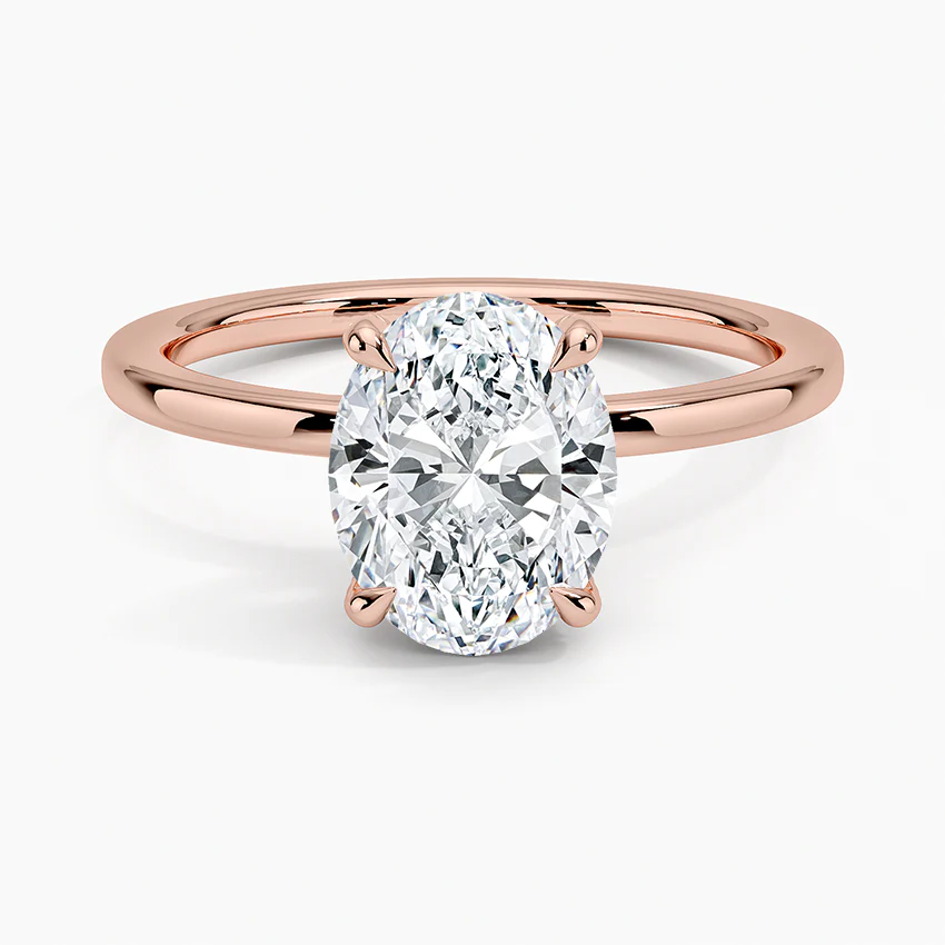 Roseline Oval Setting Ring