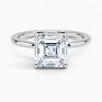 Roseline Asscher Setting Ring
