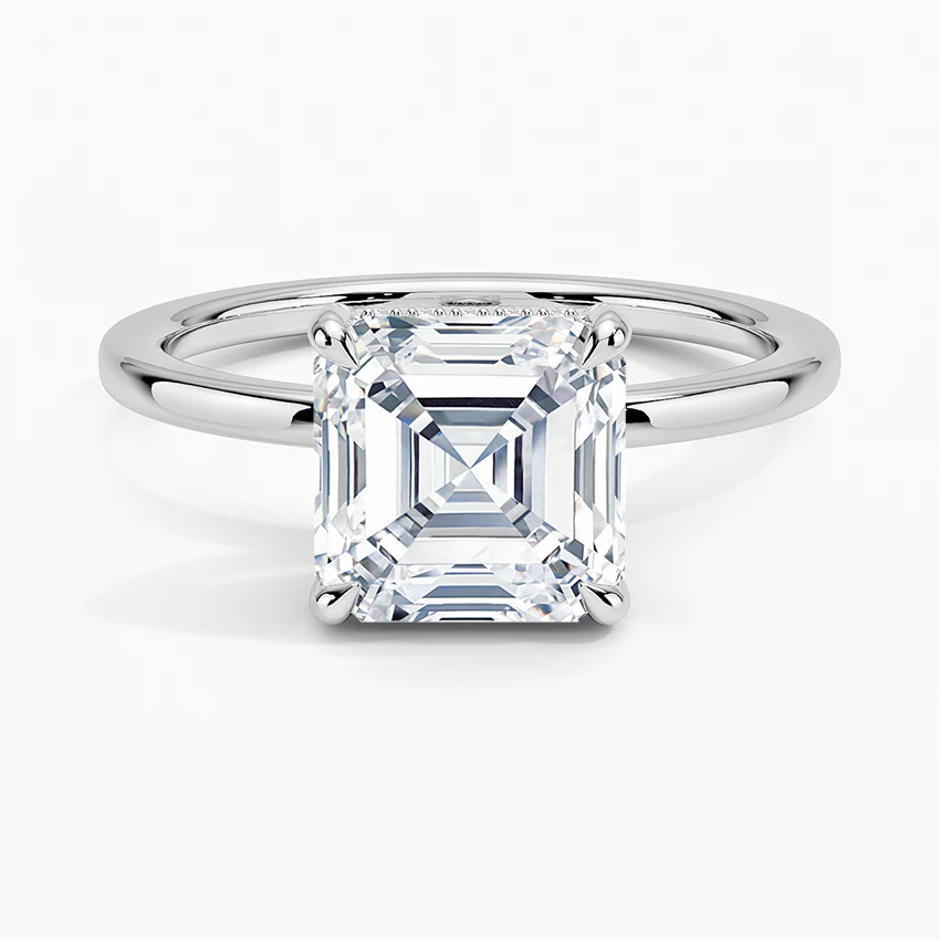 Roseline Asscher Setting Ring