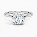 Roseline Cushion Setting Ring