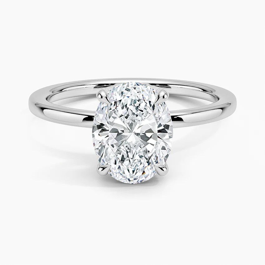 Roseline Oval Setting Ring