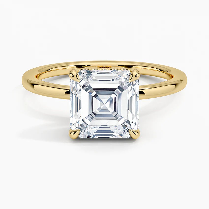 Roseline Asscher Setting Ring