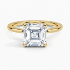 Roseline Asscher Setting Ring